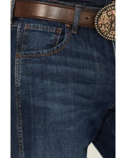 Wrangler Retro Men's Medium Wash Low Rise Relaxed Bootcut Jeans -Wrang Men Jeans Shop 010L51 88 P2