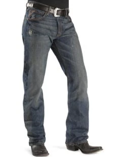 Ariat Men's M4 Tabac Relaxed Fit Denim Jeans - Big & Tall -Wrang Men Jeans Shop 013712 L7 P2