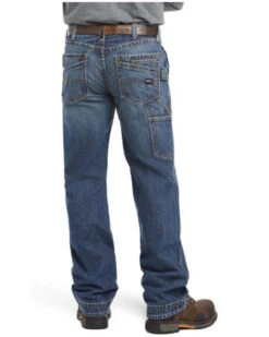Ariat Men's FR M4 Relaxed Workhorse Relaxed Fit Bootcut Jeans 9 Ariat Men's FR M4 Relaxed Workhorse Relaxed Fit Bootcut Jeans -Wrang Men Jeans Shop 0862U6 7030 P2