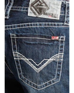 Rock & Roll Denim Men's FR Double Barrel Relaxed Fit Bootcut Jeans -Wrang Men Jeans Shop 0864K2 88 D2