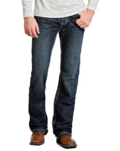 Rock And Roll Denim Men's Pistol Regular Fit Flame-Resistant Jeans - Boot Cut -Wrang Men Jeans Shop 0864K3 88 P2
