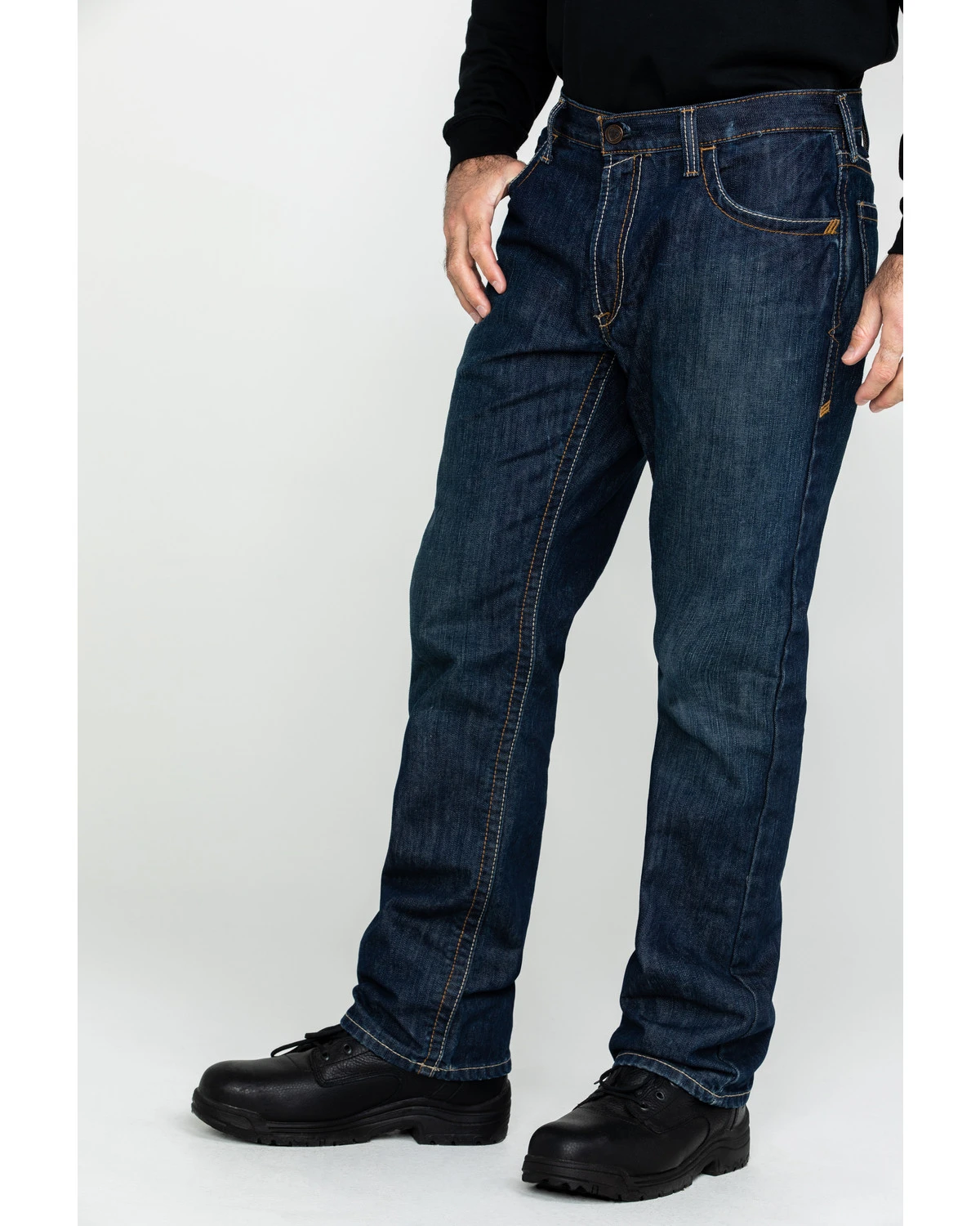 Ariat Men's Shale FR Bootcut Work Jeans 3 Ariat Men's Shale FR Bootcut Work Jeans - Image 3