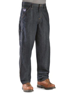 Cinch Men's Blue Label Carpenter WRX Flame Resistant Jeans - 38" Inseam 5 Cinch Men's Blue Label Carpenter WRX Flame Resistant Jeans - 38" Inseam -Wrang Men Jeans Shop 086N84 S2 P2