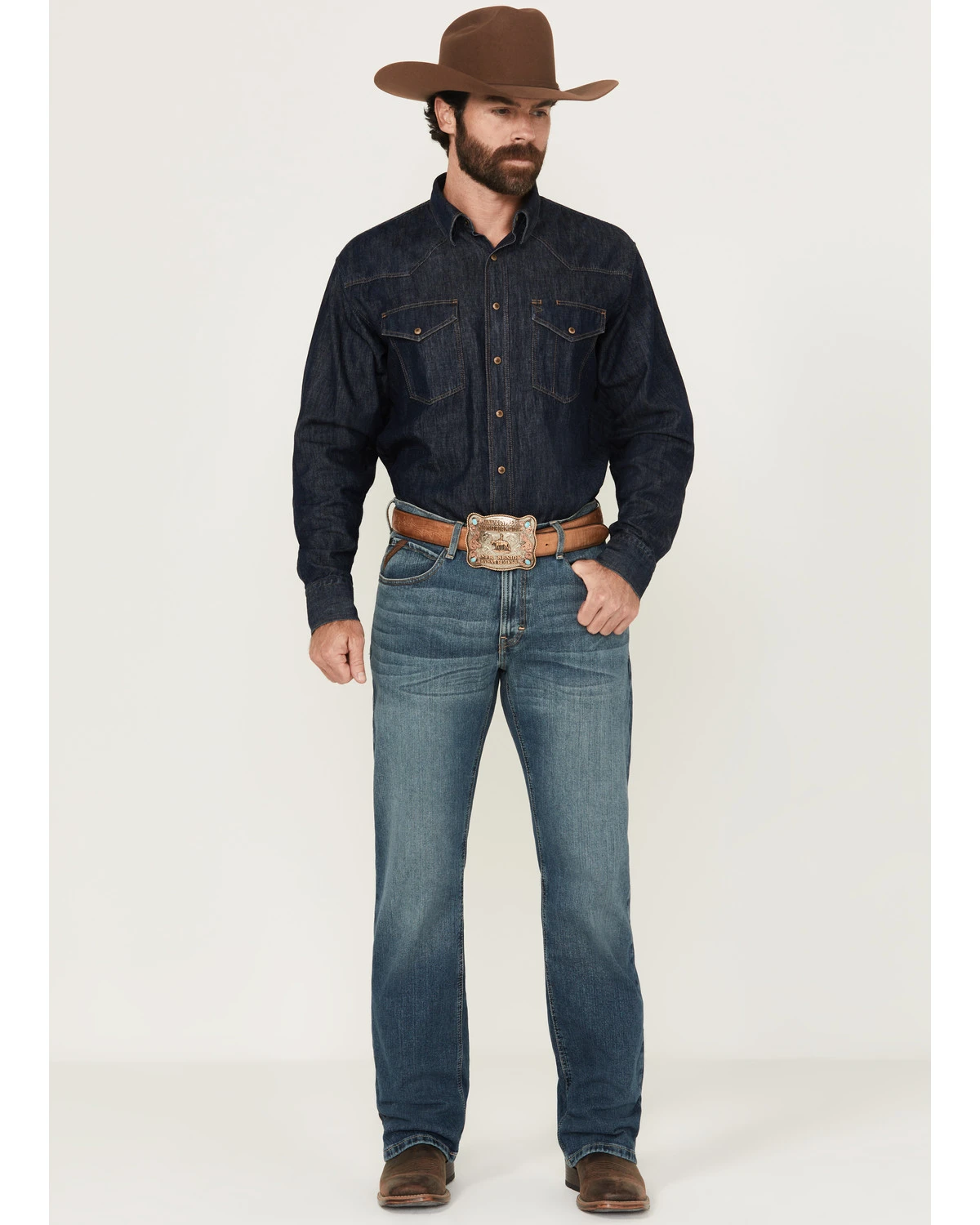 Ariat Men's M4 Legacy Stretch Bootcut Jeans 1 Ariat Men's M4 Legacy Stretch Bootcut Jeans