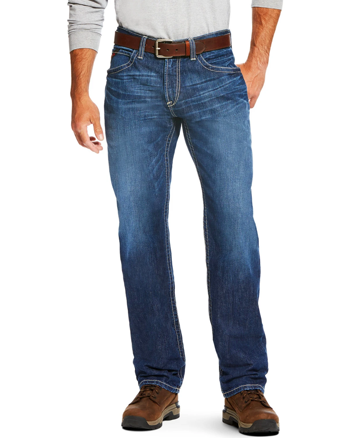Ariat Men's FR M3 Vortex Loose Fit Straight Work Jeans 2 Ariat Men's FR M3 Vortex Loose Fit Straight Work Jeans - Image 2