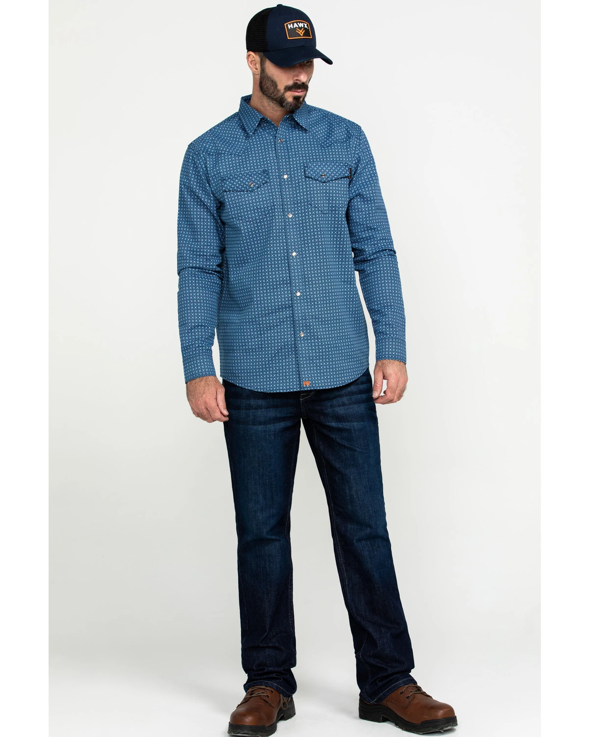 Cody James Men's FR Millikin Dark Slim Bootcut Work Jeans 6 Cody James Men's FR Millikin Dark Slim Bootcut Work Jeans - Image 6