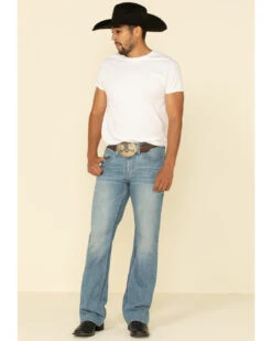 Cody James Men's Hamshackle Light Wash Stretch Relaxed Boot Jeans -Wrang Men Jeans Shop 2000295747 400 P5
