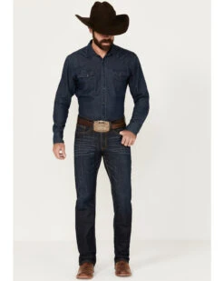 Cody James Men's Night Hawk Basic Medium Wash Stretch Slim Straight Jeans