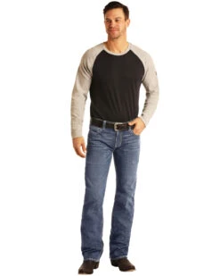 Rock & Roll Denim Men's FR Pistol Light Classic Straight Work Jeans -Wrang Men Jeans Shop 2000323862 400 P5