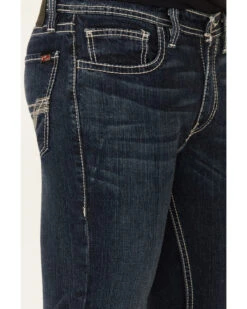 Rock & Roll Denim Men's FR Dark Reflex Revolver Slim Straight Work Jeans -Wrang Men Jeans Shop 2000323863 401 P4