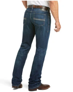 Ariat Men's M4 Ford Bragg Dark Stretch Relaxed Bootcut Jeans 5 Ariat Men's M4 Ford Bragg Dark Stretch Relaxed Bootcut Jeans -Wrang Men Jeans Shop 2000333954 400 P3