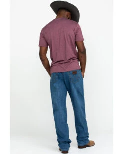 Wrangler 20X Men's Admiral Blue Relaxed Competition Bootcut Jeans - Long -Wrang Men Jeans Shop 2000338084 400 P5