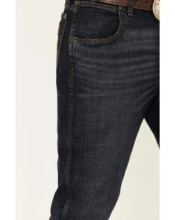 Wrangler Retro Men's Dark Wash Rocky Mount Relaxed Bootcut Jeans - Tall -Wrang Men Jeans Shop 2000340790 400 P4