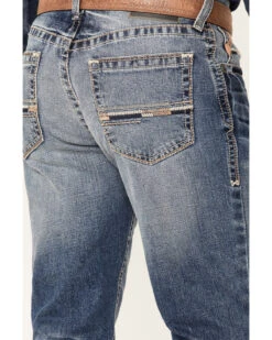 Ariat Men's M4 Dakota Medium Wash Stretch Relaxed Straight Jeans 7 Ariat Men's M4 Dakota Medium Wash Stretch Relaxed Straight Jeans -Wrang Men Jeans Shop 2000341795 400 P4