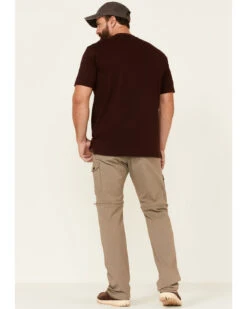 Wrangler ATG Men's All-Terrain Brindle Zip-Off Cargo Pants -Wrang Men Jeans Shop 2000346869 342 P4