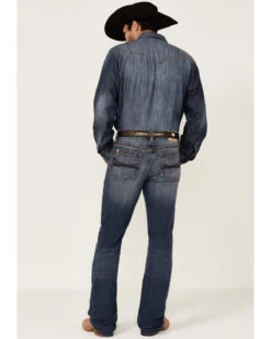 Cody James Core Men's Yuma Medium Wash Stretch Performance Slim Bootcut Jeans -Wrang Men Jeans Shop 2000351817 400 P3