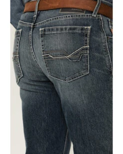 Ariat Men's M4 Augustus Louisville Stretch Relaxed Straight Jeans -Wrang Men Jeans Shop 2000357126 400 P4