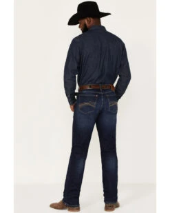 Wrangler 20X Men's Dawn Dark Wash Stretch Slim Straight Jeans -Wrang Men Jeans Shop 2000365075 416 P3