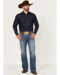 Rock & Roll Men's Vintage Medium Double Revolver Reflex Stretch Relaxed Bootcut Jeans -Wrang Men Jeans Shop 2000368869 414 P3