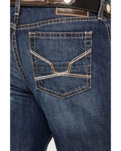 Ariat Men's M2 Prescott Kerwin Dark Wash Relaxed Stackable Bootcut Jeans -Wrang Men Jeans Shop 2000371947 400 P3