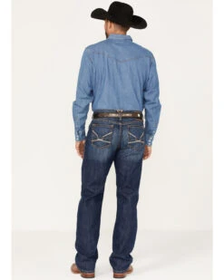 Ariat Men's M2 Prescott Kerwin Dark Wash Relaxed Stackable Bootcut Jeans -Wrang Men Jeans Shop 2000371947 400 P4