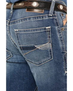 Ariat Men's M4 Walden Claudio Medium Wash Stretch Relaxed Straight Jeans -Wrang Men Jeans Shop 2000371953 400 P3