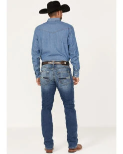 Ariat Men's M4 Walden Claudio Medium Wash Stretch Relaxed Straight Jeans -Wrang Men Jeans Shop 2000371953 400 P4