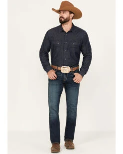 Ariat Men's M8 Morro Brawley Dark Wash Modern Slim Tapered Jeans