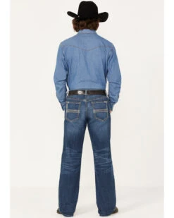 Cinch Men's Grant Medium Wash Relaxed Bootcut Performance Jeans -Wrang Men Jeans Shop 2000373442 402 P3