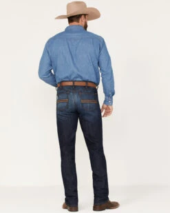 Cinch Men's Silver Label Dark Wash Slim Straight Performance Jeans -Wrang Men Jeans Shop 2000373443 402 P3
