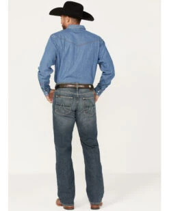 Ariat Men's M5 Louisville Seneca Medium Wash Stretch Straight Leg Jeans 7 Ariat Men's M5 Louisville Seneca Medium Wash Stretch Straight Leg Jeans -Wrang Men Jeans Shop 2000373699 400 P4