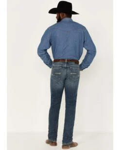 Ariat Men's M8 Texarcana Judson Medium Wash Modern Slim Straight Jeans -Wrang Men Jeans Shop 2000373703 400 P3