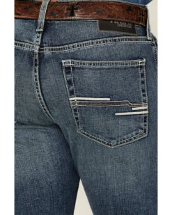 Ariat Men's M8 Texarcana Judson Medium Wash Modern Slim Straight Jeans -Wrang Men Jeans Shop 2000373703 400 P4