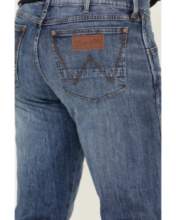 Wrangler Retro Men's 88MWZ Sawdust Medium Wash Slim Straight Denim Jeans 7 Wrangler Retro Men's 88MWZ Sawdust Medium Wash Slim Straight Denim Jeans -Wrang Men Jeans Shop 2000374565 415 P4