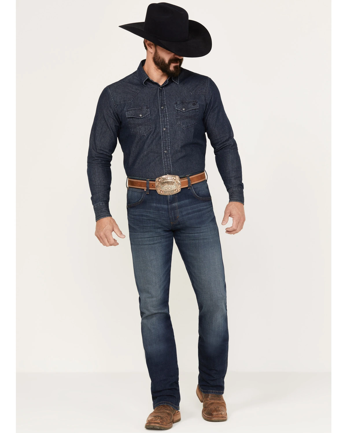 Wrangler Retro Men's 88MWZ Stone Dark Wash Slim Straight Stretch Denim Jeans 1 Wrangler Retro Men's 88MWZ Stone Dark Wash Slim Straight Stretch Denim Jeans