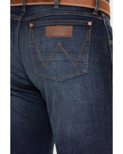 Wrangler Retro Men's 88MWZ Stone Dark Wash Slim Straight Stretch Denim Jeans 7 Wrangler Retro Men's 88MWZ Stone Dark Wash Slim Straight Stretch Denim Jeans -Wrang Men Jeans Shop 2000374568 416 P4
