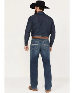 Cinch Men's Grant Medium Stonewash Relaxed Boot Performance Stretch Denim Jeans -Wrang Men Jeans Shop 2000380041 402 P3