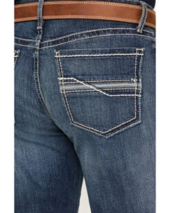 Cinch Men's Grant Medium Stonewash Relaxed Boot Performance Stretch Denim Jeans -Wrang Men Jeans Shop 2000380041 402 P4