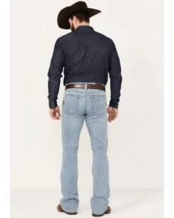 Cody James Men's Owens Light Wash Slim Boot Stretch Denim Jeans -Wrang Men Jeans Shop 2000381187 412 P3