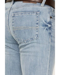 Cody James Men's Owens Light Wash Slim Boot Stretch Denim Jeans -Wrang Men Jeans Shop 2000381187 412 P4