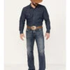 Cody James Men's Stonewall Dark Wash Slim Bootcut Stretch Denim Jeans