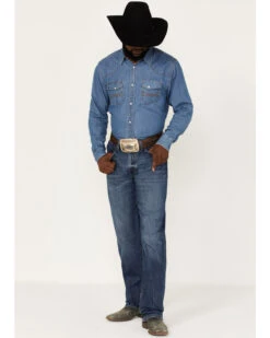 Wrangler 20X Men's Rangerbred Dark Wash Extreme Relaxed Bootcut Stretch Denim Jeans