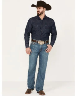 Rock & Roll Denim Men's Double Barrel Medium Wash Relaxed Straight Jeans -Wrang Men Jeans Shop 2000386202 414 P3