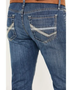 Cinch Men's Ian Medium Stonewash Slim Boot Performance Stretch Denim Jeans -Wrang Men Jeans Shop 2000386396 402 P4